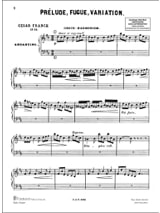 Prélude, Fugue et Variations. 2 pianos - FRANCK - Partition - Piano